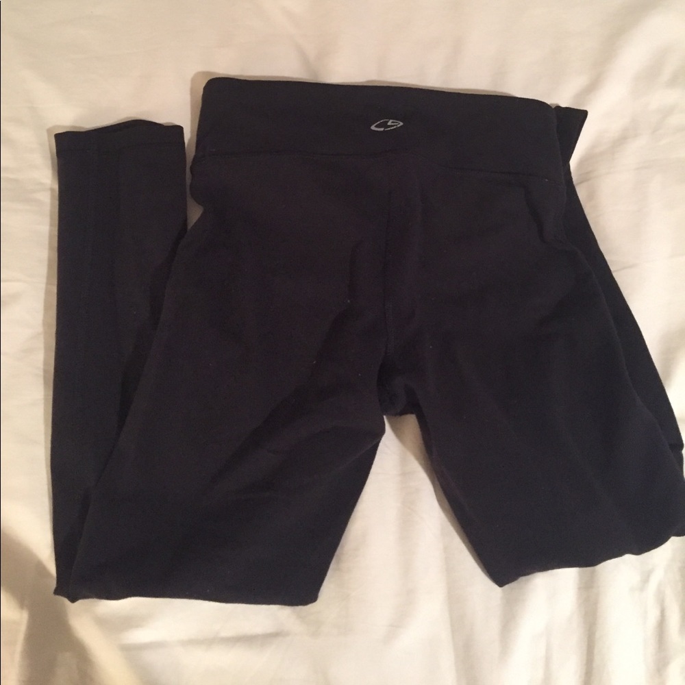 Black Champion Cropped Leggings